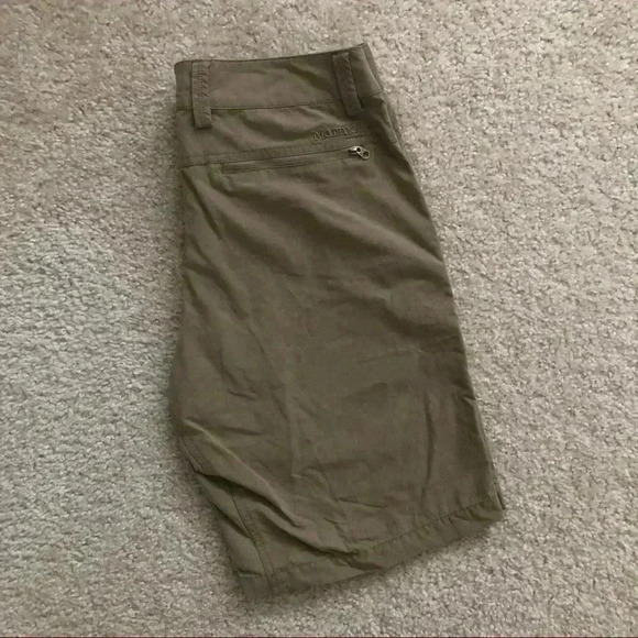 Marmot Harrison Men’s Shorts 30 X 11 Khaki F52330 - Picture 9 of 12